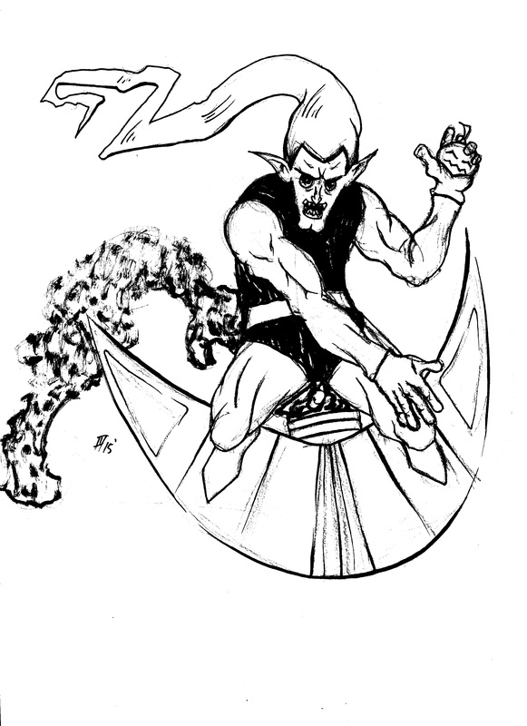 green goblin coloring pages
